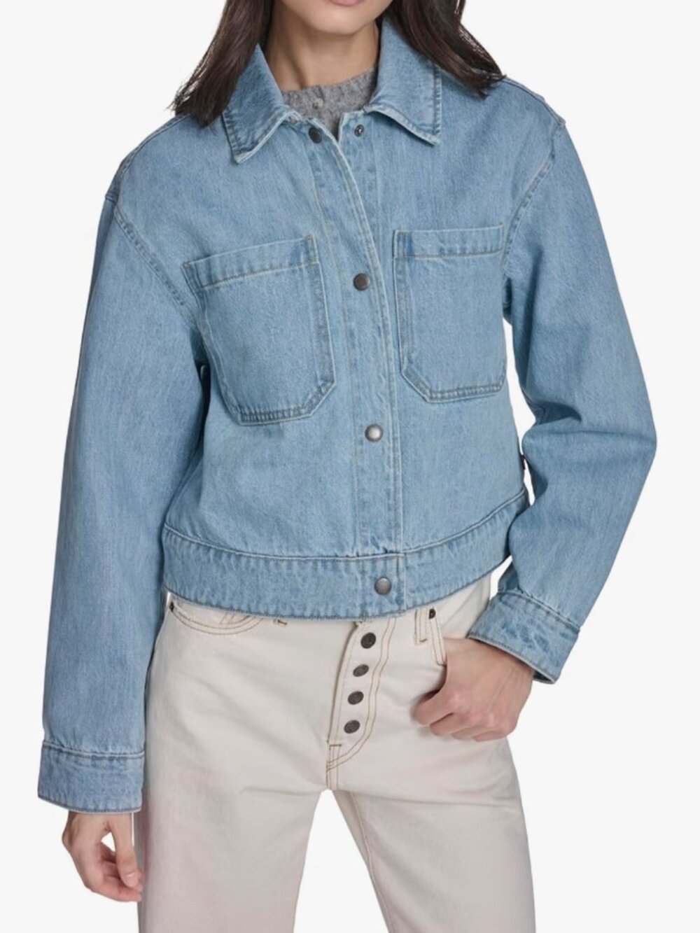 NWT Levi's Women's Snap-Front Cotton Jacket Size M